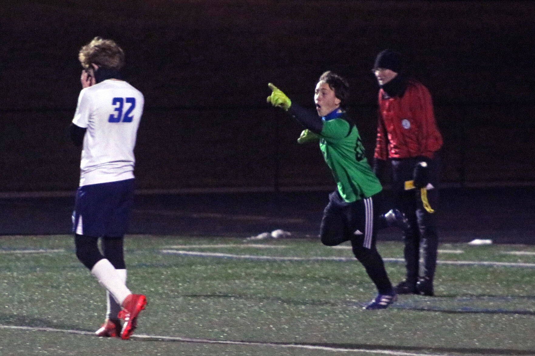 Rice Lake boys soccer Division 2 sectionals vs. Unity/St. Croix Falls 10-29-20